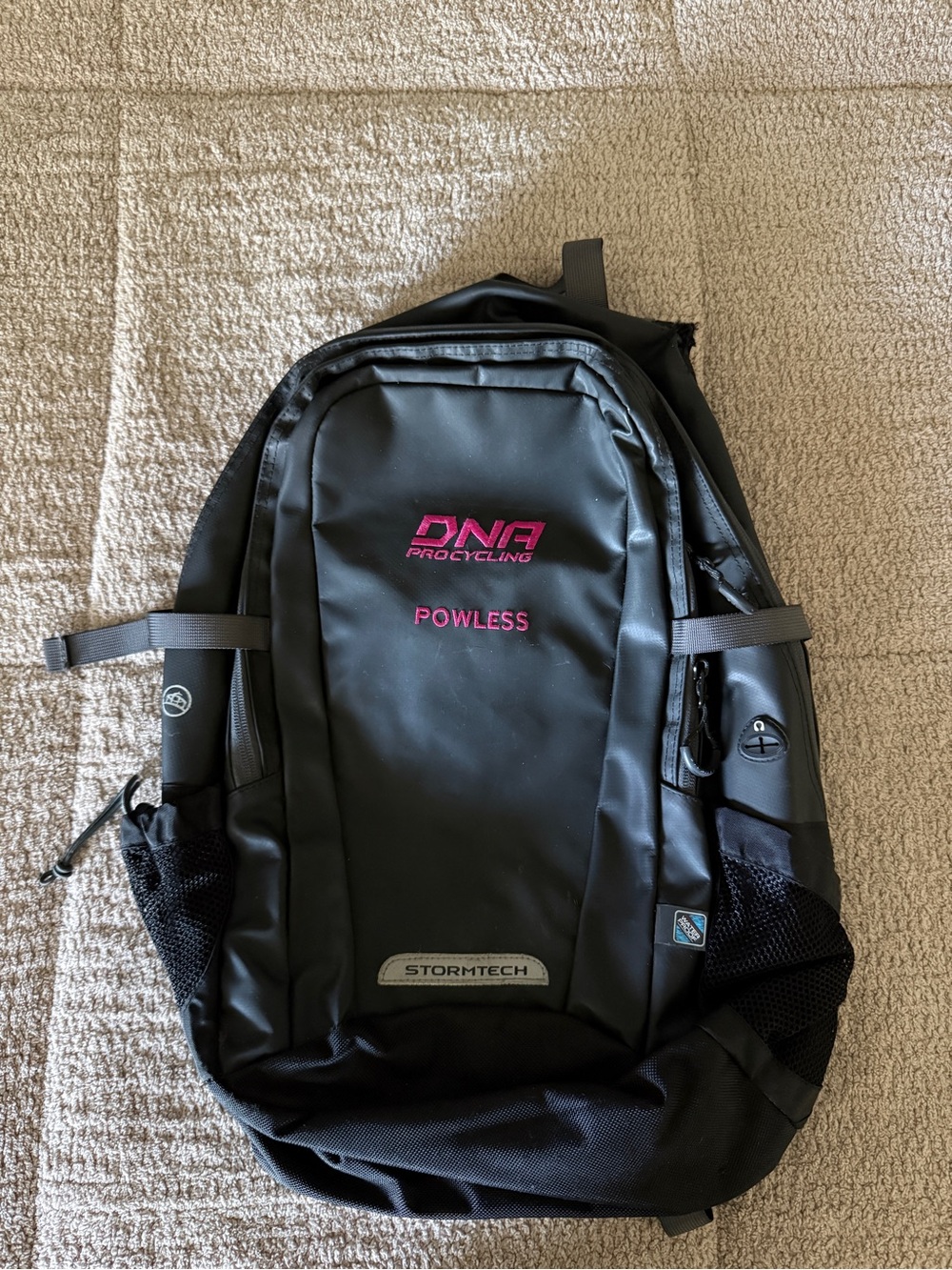DNA Pro Cycling Stormtech Black/Granite Deluge Waterproof Backpack